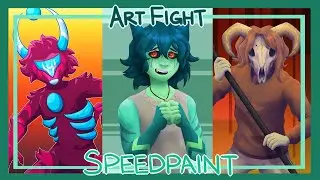 Art Fight Attacks | Speedpaint