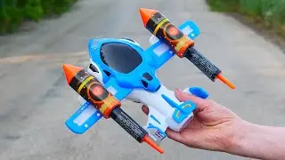 EXPERIMENT: rockets and AIRCRAFT!