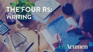 The 4 Rs: Writing