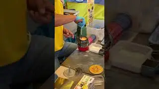 Panal de azúcar El juego del calamar en la calle de corea de sur original