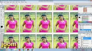 Passport Size Photo Make || पासपोर्ट साइज फोटो बनाएं || Adobe photoshop 7.0 || hindi