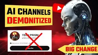 AI CHANNELS DEMONETIZED || BIG CHANGE IN MONETIZATION POLICY 