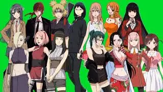 MENTAHN GREEN SCREEN ANIME HD VIRAL WAIFU (CEWEK) VIRAL PART 2