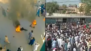 Protest in peshawar after arrest of imran khan || peshawar mai Ahtejaaj 🔥