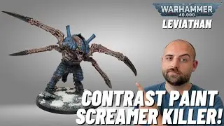 How to paint the Screamer Killer from Leviathan for Tyranids in 