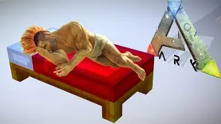 Minecraft Bed Wars but it's ARK: Survival Evolved