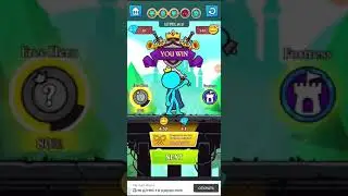 тестим игру стик клеш