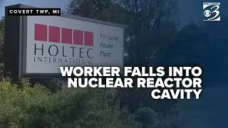 Worker treated, minorly hurt after falling into nuclear reactor cavity at Palisades plant
