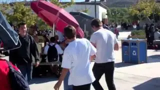 Sneezing: A simple yet devious little prank move