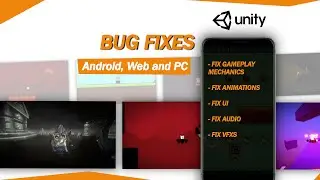 I will FIX bugs or any problem in your UNITY game