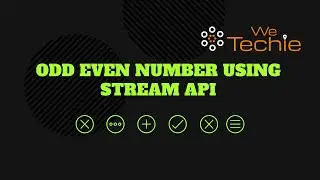 Odd Even Number Using Stream API 