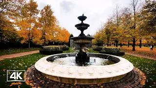 The Most Beautiful Autumn Walk in London - Regent’s Park to Little Venice 4k