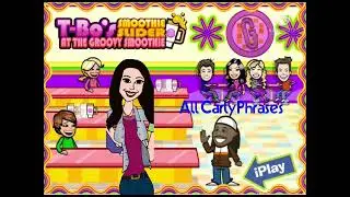 All Carly Voice Clips from iCarly - T-Bo's Smoothie Slider (2009 PC Game)