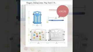Playpen, Activity Center, Play Yard & Play fence for kids