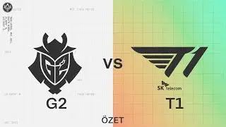 G2 Esports (G2) vs T1 (T1) Maç Özeti | MSI 2022 Kapışma Aşaması 4. Gün