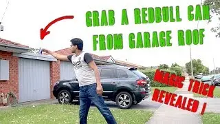 magic video - How to create grab a rebull can from roof effect in AE tutorial