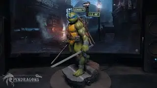 Leonardo / TMNT / 3D Print & Paint / Anycubic Photon Mono X 6KS