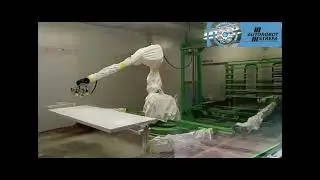 Robot lakierniczy CMA -  Automatyczne malowanie drzwi