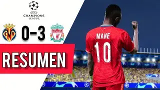 PES 21 Villarreal vs Liverpool UEFA Champions League|| S.MANÉ || HIGHLIGHTS