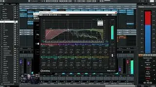 Cubase 母帶後處理與進階混音上課片段-Bus EQ調整