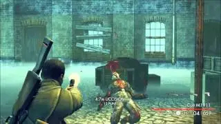 Sniper Elite Nazi Zombie Army - Labyrinth of death - Labirinto Della morte - PART 3/3 - Kill Farming