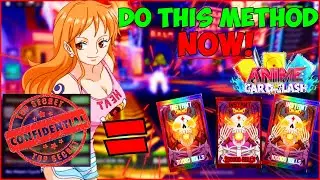 Use These *OP* Pack Farming Method's NOW To Get A 1 Trillion In Anime Card Clash! Roblox