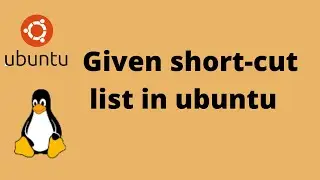 How to find Given short-cut list from terminal prefrences