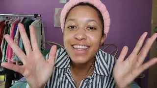 a sleepy but chatty get ready with me: simple back to school makeup and hair