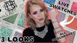 Bella Beaute Bar ANGLES OF ILLUMINATION 3 PALETTE | LIVE SWATCHES + 3 LOOKS