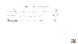 What are the different types of triangles ? How are the triangles classified ?