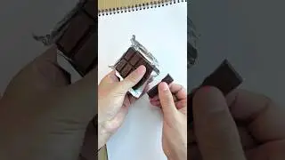 Chocolate Abs Drawing Challenge! 💪🎨 #Art #Drawing
