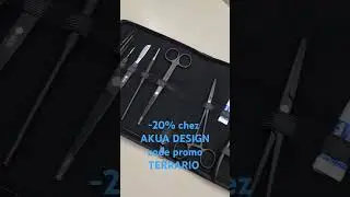 -20% chez AKUA DESIGN avec le code promo TERRARIO 😉 #terrario #aquarium #aquascaping #plants #terre