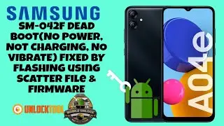 SM-A042F DEAD BOOT (NO POWER , NO VIBRATE, NOT CHARGING) FIX THRU SCATTER FILES + FIRMWARE