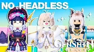 15 Cute Genshin Evade R6 Roblox Avatar Outfits