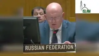 Россия в ООН призывает остановить геноцид мусульман Палестины израилем в Секторе Газа!