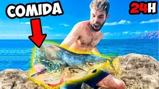 SOBREVIVIENDO 24 HORAS PESCANDO EN UNA ISLA DE AFRICA [Cabo Verde]