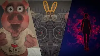 Mascot Mayhem unlit mode S rank & no deaths [Dark Deception chapter 4]