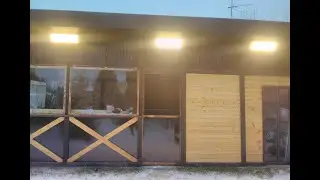 Свет в беседке