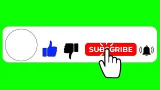 Free Green Screen Subscribe Button Animation with Sound Effects | No CopyrightGreen no copyright 