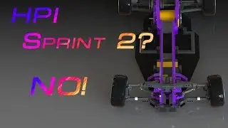 RWD drift  шасси на базе HPI Sprint 2 #1