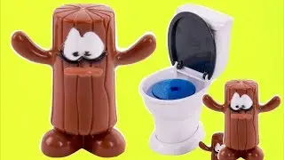 УНИТАЗ И КАКАШКИ ПУПИЗ ! POOPEEZ ! ИГРОВОЙ НАБОР ЖИТЕЛИ УНИТАЗА