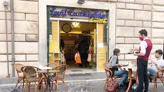 Reviewing Coffee Beans from Sant Eustachio in Rome