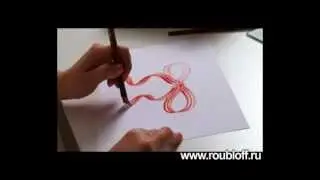 Техника двойного мазка - кисти для хобби Рублефф - 18RB