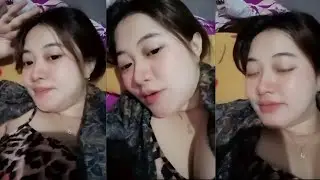 Live Desah neng caca gives a last minute surprise😍😋🥰