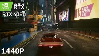 Cyberpunk 2077 - RTX 4080 1440P Path Tracing - Futuristic Realism