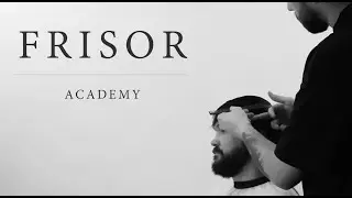CROP HAIRCUT MEN | Мужская Стрижка Кроп  FRISOR BARBER SHOWS HOW TO CREATE CREATIVE MEN'S HAIRCUT