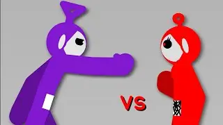 Tinky Winky VS. Po [Slendytubbies Short animation]