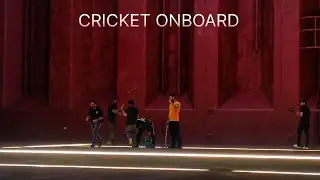 Cricket 🏏 on Ship | Sunday Onboard | Merchant Navy #merchantnavy #seafarer