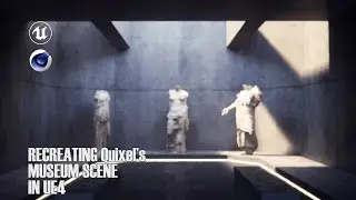 Quixel's Museum Scene in Unreal Engine | UE4.23 | Raytracing