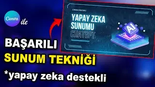 5 DAKİKADA CANVA ‘DA SUNUM HAZIRLAMAK